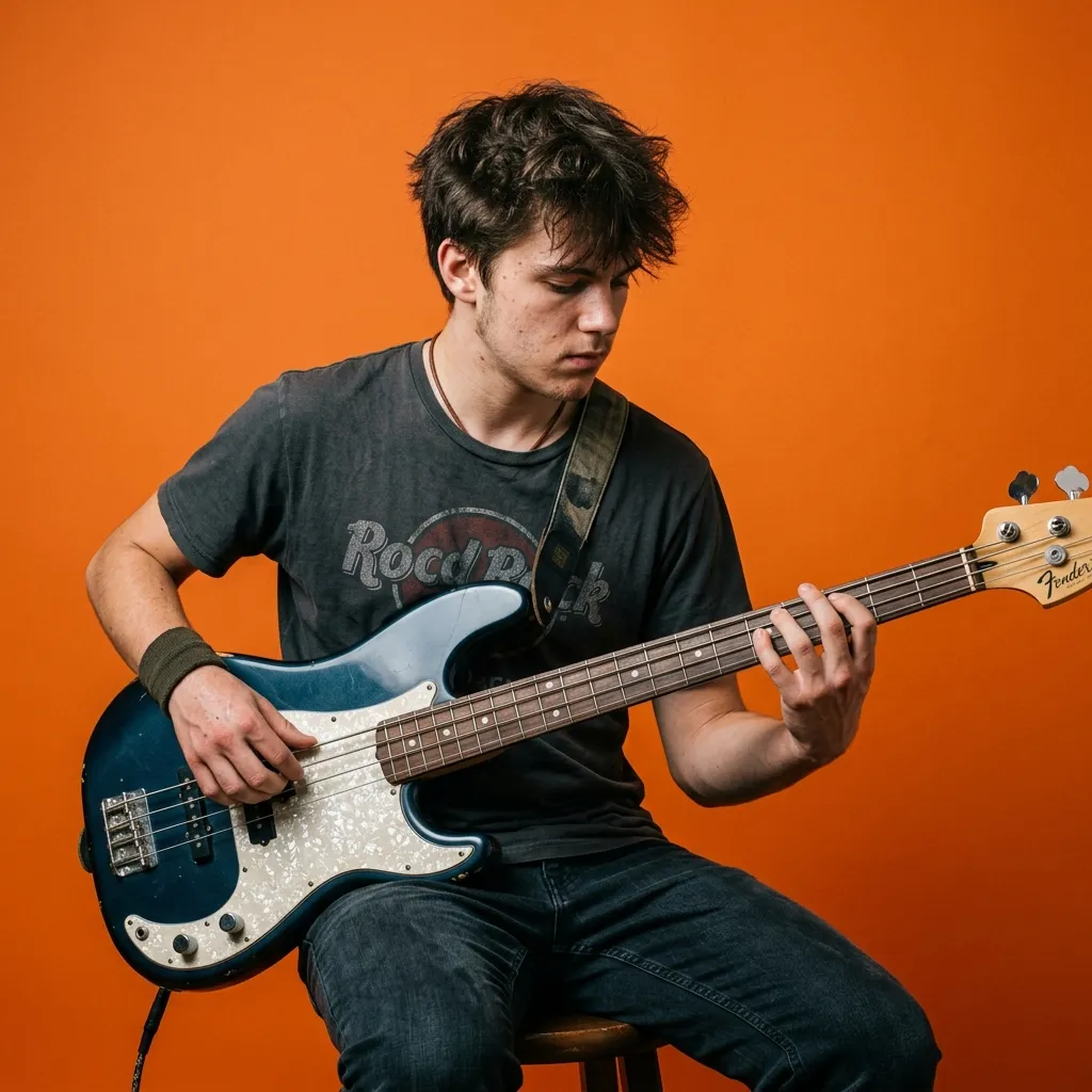 Młodzież — Gitara basowa